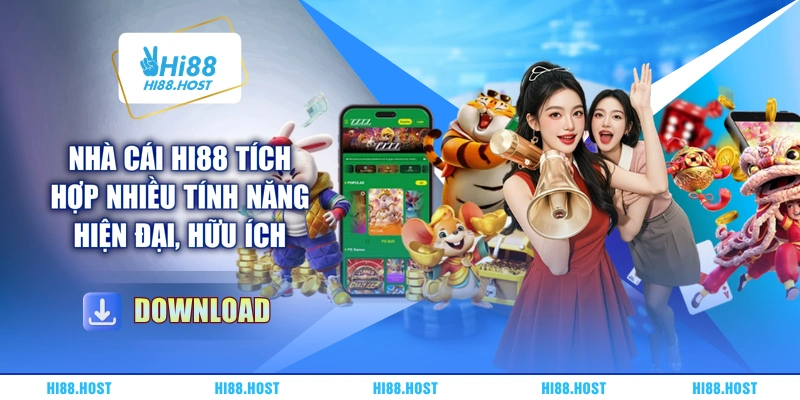 Nhà cái HI88 tích hợp nhiều tính năng hiện đại, hữu ích Nhà cái HI88 tích hợp nhiều tính năng hiện đại, hữu ích